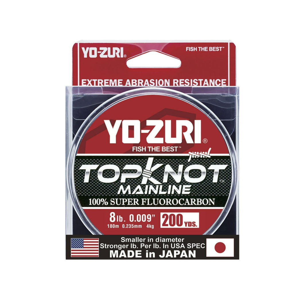 Yo-Zuri TopKnot Fluorocarbon Mainline 200YD spool